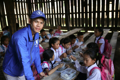 LAO PDR: ‘How I dreamed of wearing a WFP blue jacket when I was a boy’