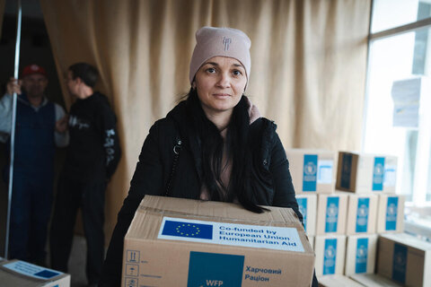 Ukraine: WFP delivering for 3 million people as hunger and cold bite hard