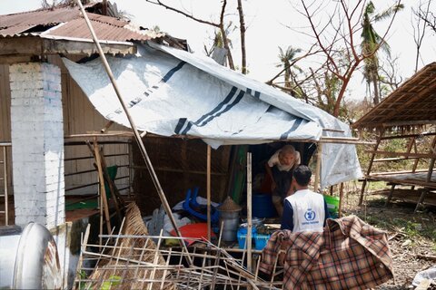Cyclone Mocha survivors face new perils: monsoon season and shrinking funds