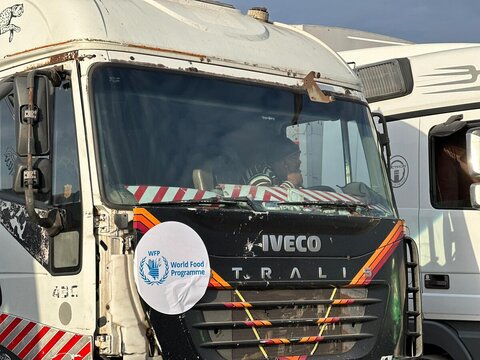 WFP Truck at Rafah