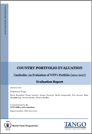 Cambodia: An Evaluation of WFP's Portfolio (2011-2017)