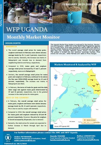 Uganda - Monthly Market Monitor, February 2019