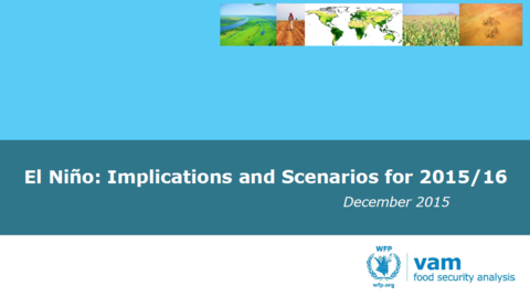 El Niño - Implications and Scenarios for 2015/16, December 2015