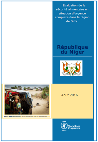 République du Niger - Evaluation de la sécurité alimentaire en situation d'urgence complexe dans la région de Diffa, Août 2016
