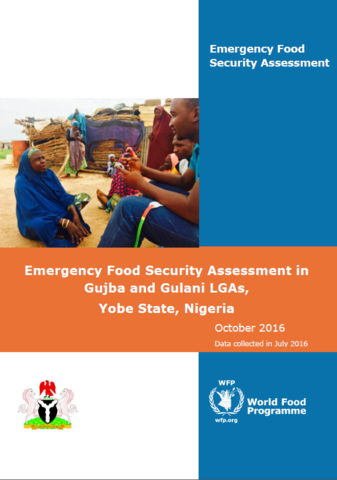 Nigeria - Emergency Food Security Assessment in Gujba and Gulani LGAs, Yobe State, Nigeria, October 2016
