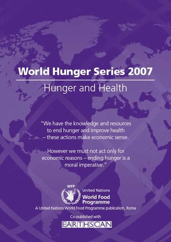 Cover for World Hunger Series Hunger and Health