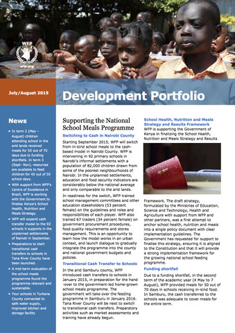 Kenya: Development Portfolio - July/August