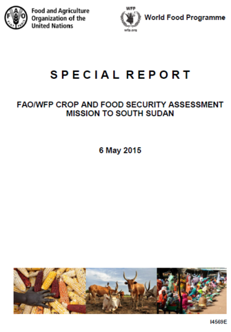 South Sudan - FAO/WFP Crop and Food Security Assessment Mission, May 2015