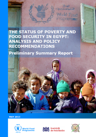 Egypt - The Status of Poverty and Food Security in Egypt: Analysis and Policy Recommendations, May 2013