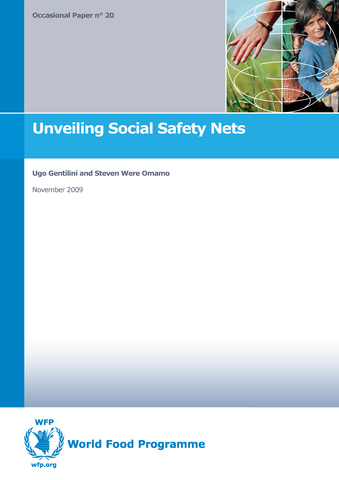 Occasional Paper 20 - Unveiling Social Safety Nets - U. Gentilini and S.W. Omamo