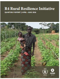 R4 Rural Resilience Initiative: Quarterly Report | April - June 2016