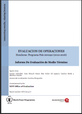Honduras CP 200240 (2012-2016): A mid-term Operation Evaluation