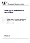 Rapport Complet de l'Evaluation a mi-parcours du Programme de Pays Senegal (1999 - 2001)