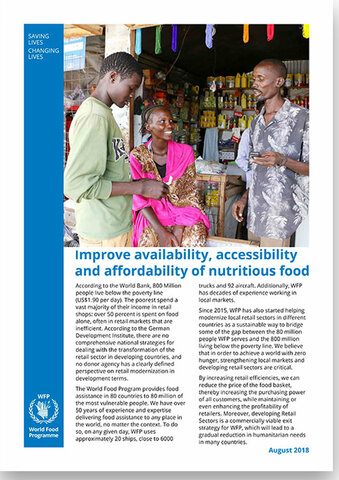 2018 - WFP and the Retail Sector