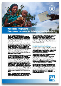 2017 - Cash-based transfers for delivering food assistance
