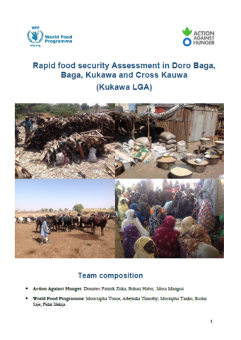 Nigeria - Rapid food security Assessment in Doro Baga, Baga, Kukawa and Cross Kauwa (Kukawa LGA), January 2018