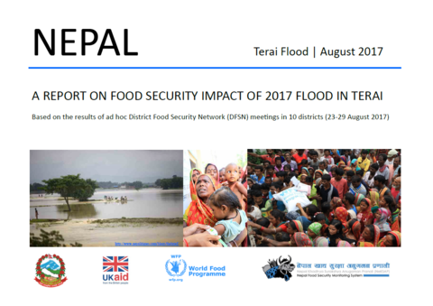 Nepal Terai flood August 2017