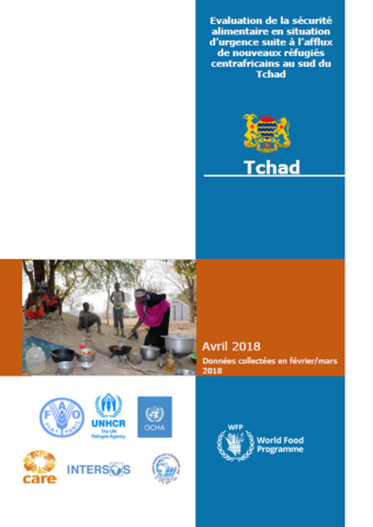 Tchad - Evaluation de la sécurité alimentaire en situation d'urgence suite à l’afflux de nouveaux réfugiés centrafricains au sud du Tchad, Avril 2018