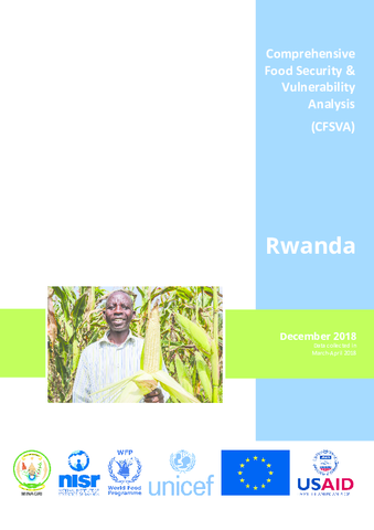 Rwanda - Comprehensive Food Security & Vulnerability Analysis, December 2018