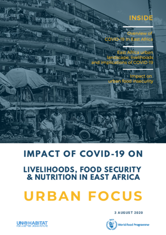 East Africa - Impact of COVID-19 on Livelihoods, Food Security & Nutrition: Urban Focus, August 2020