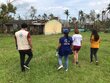 IOM colleagues in Albay where 300 houses were damaged by lava debris