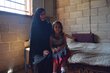 Azza, 45, with her youngest daughter Zeinab, 5, at their house in Khan Yunis, the Gaza Strip. Photo: WFP/Khaled Abu Shaaban