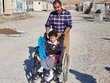Khalid and his family have been living in Kurdistan Region's Zakho camp since 2015. Photo: WFP/Alan Salman