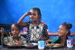 Young girls in Ethiopia enjoy a school meal. Photo: WFP/Michael Tewelde