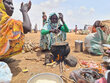 WFP/Mohamed Galal. People continue to flee escalating violence in El Fasher, many arriving in Tawila with little or not. Sudan, Tawila, North Darfur.