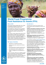 WFP Food Assistance for Assets (FFA) - 2021 | World Food Programme