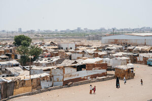 Photo: WFP/Sara Cuevas Gallardo. Ammar bin Yasser IDP Camp in Yemen 