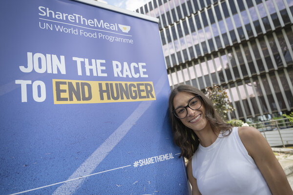 Nadia Battocletti at WFP HQ