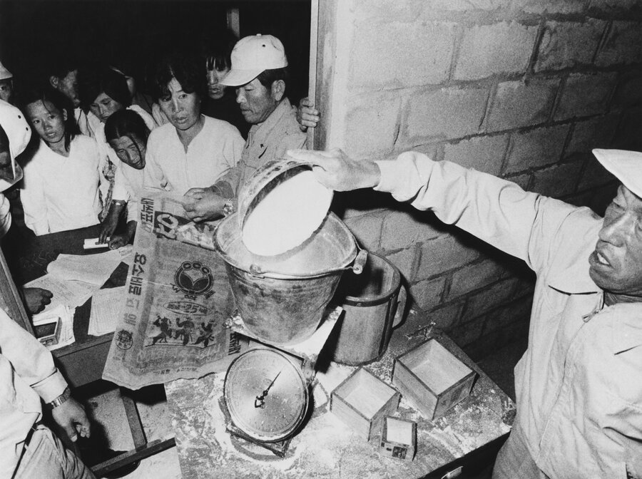 How did Korea go from receiving WFP’s help to becoming one of its top ...