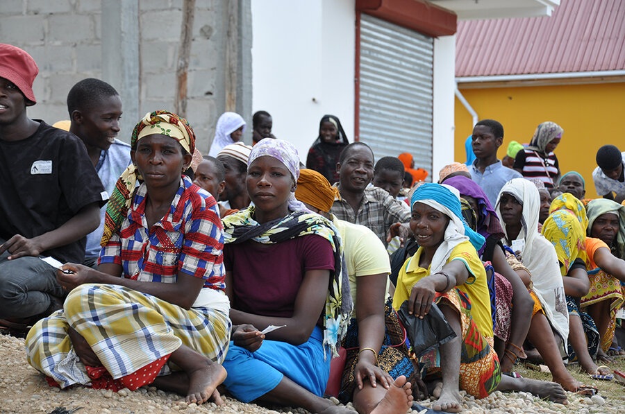 Displaced Cabo Delgadoans await humanitarian assistance in Palma, Mozambique