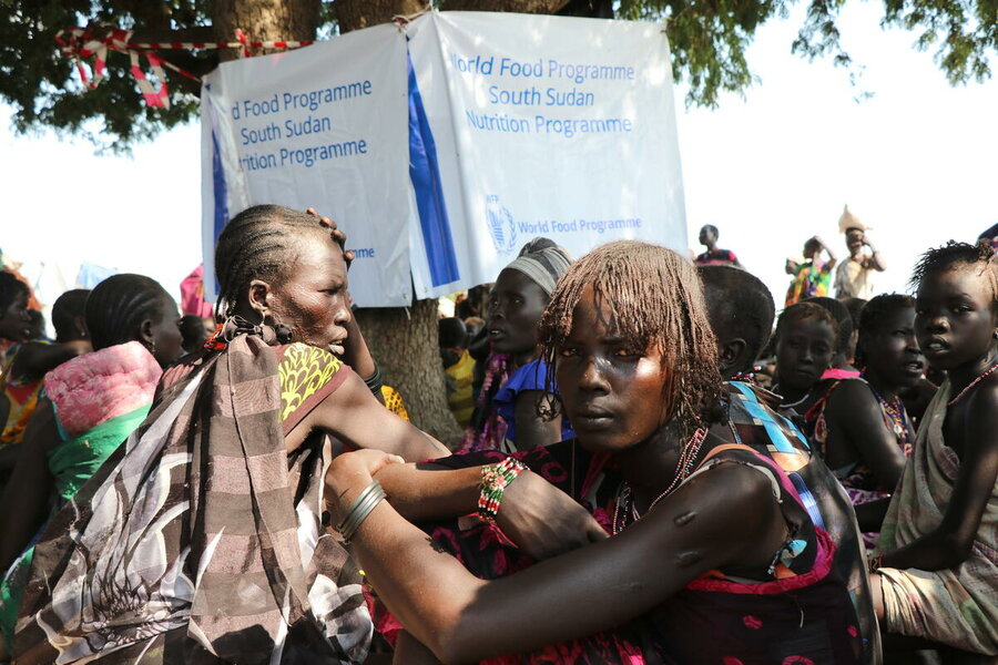 South Sudan: Internally displaced people in Likuangole village, Pibor