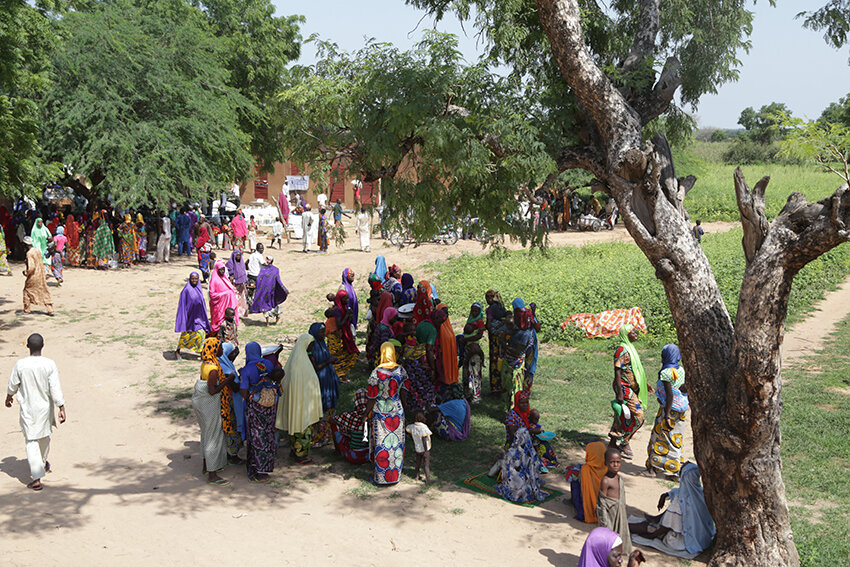 People in the Maradi refugee camp in Niger. Photo: WFP/Dourfaye ZoulouKalleyni