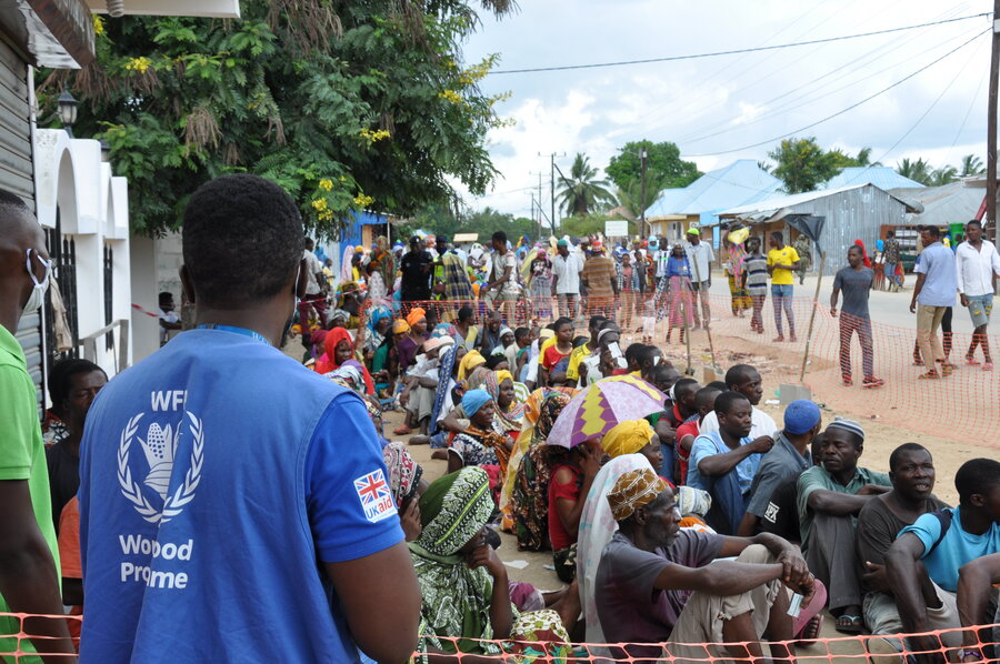 Cabo Delgado refugees in Palma, Mozambique