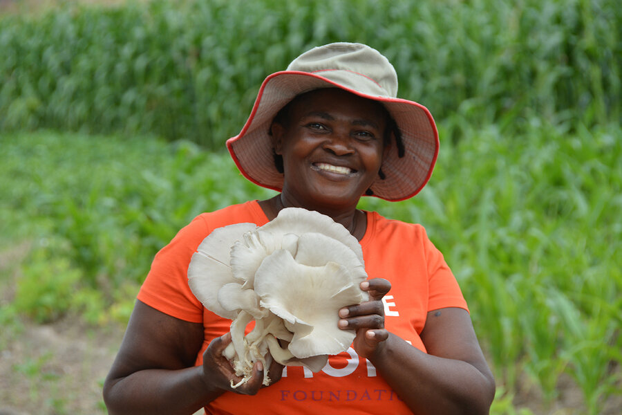 Woman in Zimbabwe