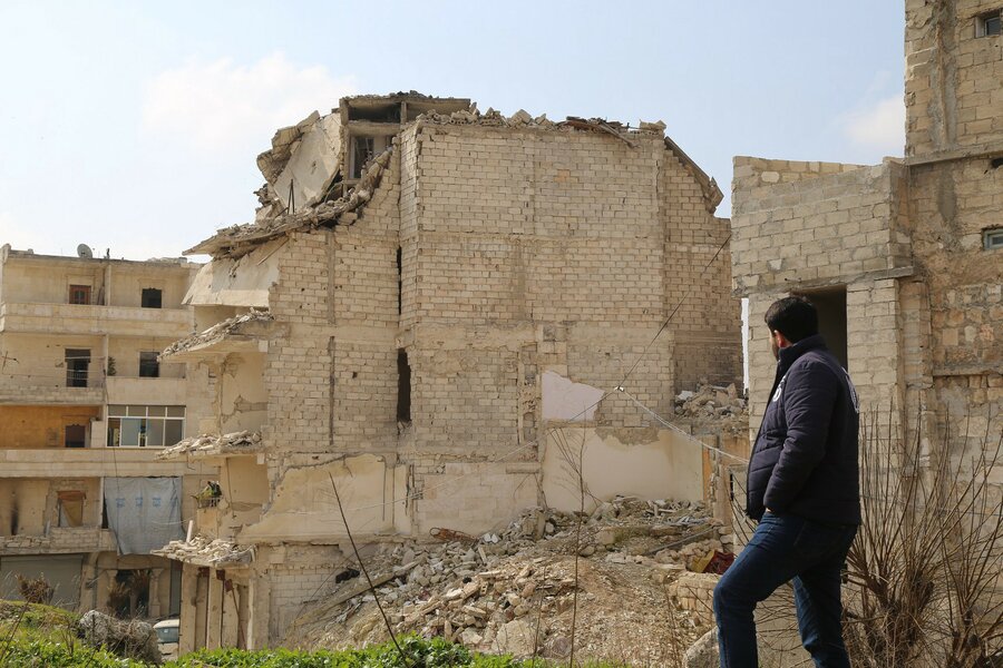 ‘Aleppo is the oldest continually inhabited city of the world, it will never die’. Photo: WFP/Hussam Al Saleh