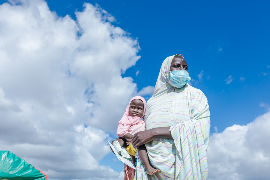 a woman and her daughter