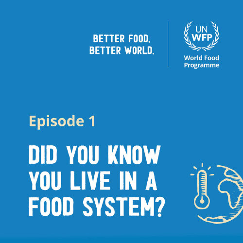 did you know you live in a food system