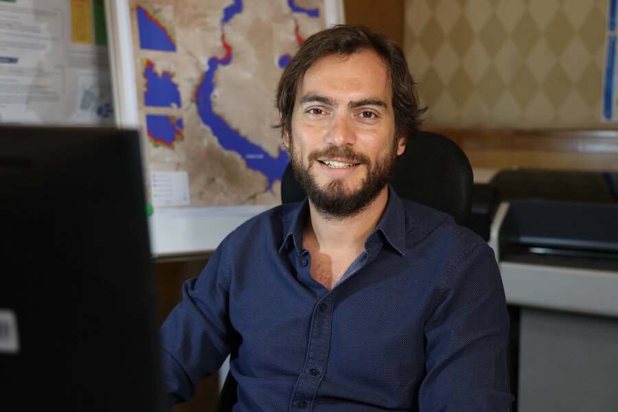 Dimitris is part of WFP’s Syria operation that provides food to 5.5 million people each month