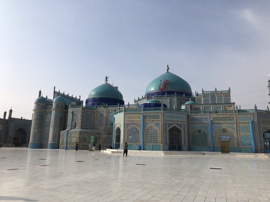 a blue mosque