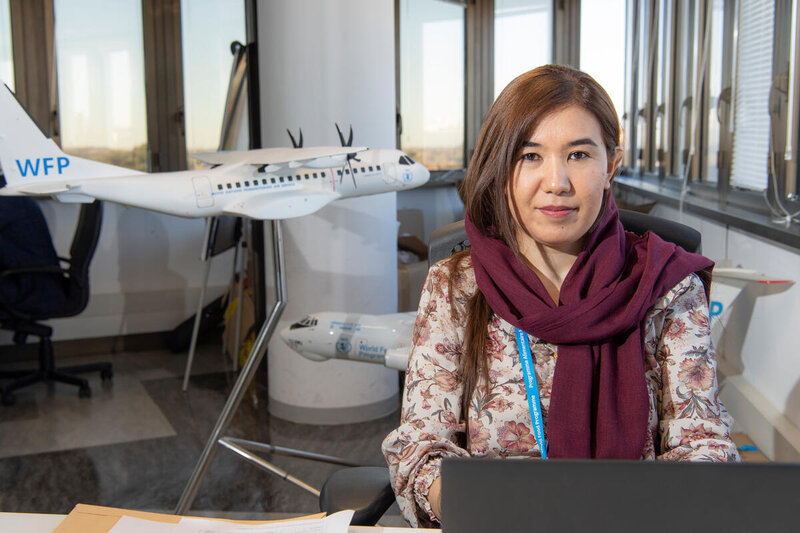 Delkhah_Fayazi_at_WFP_HQ