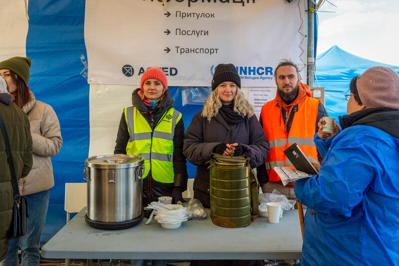 Food distribution in Moldova