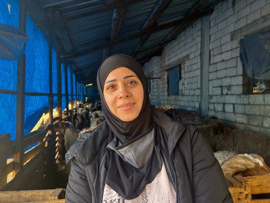 With Ramadan just around the corner and as prices continue to rise, Rana expects that more families will break their fast with little to eat. Photo: WFP/Edmond Khoury