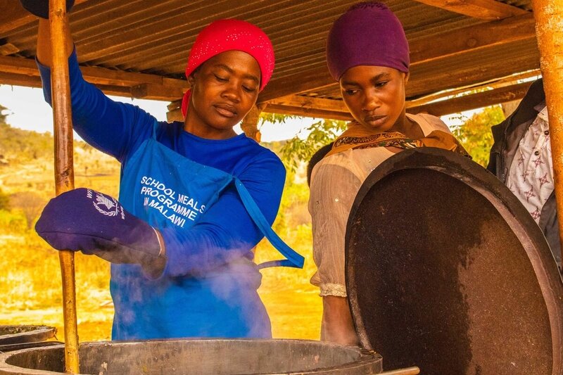 A home-grown school project in Mangochi province, Malawi. Photo: Francis Thawani