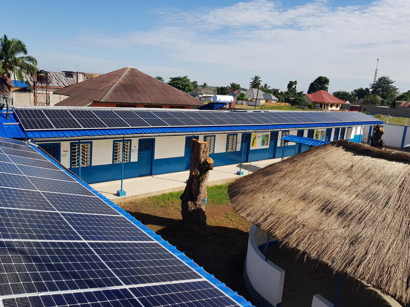 WFP's solar-powered guesthouse in Central Kasai province, DRC. Photo: WFP/GOSHOP