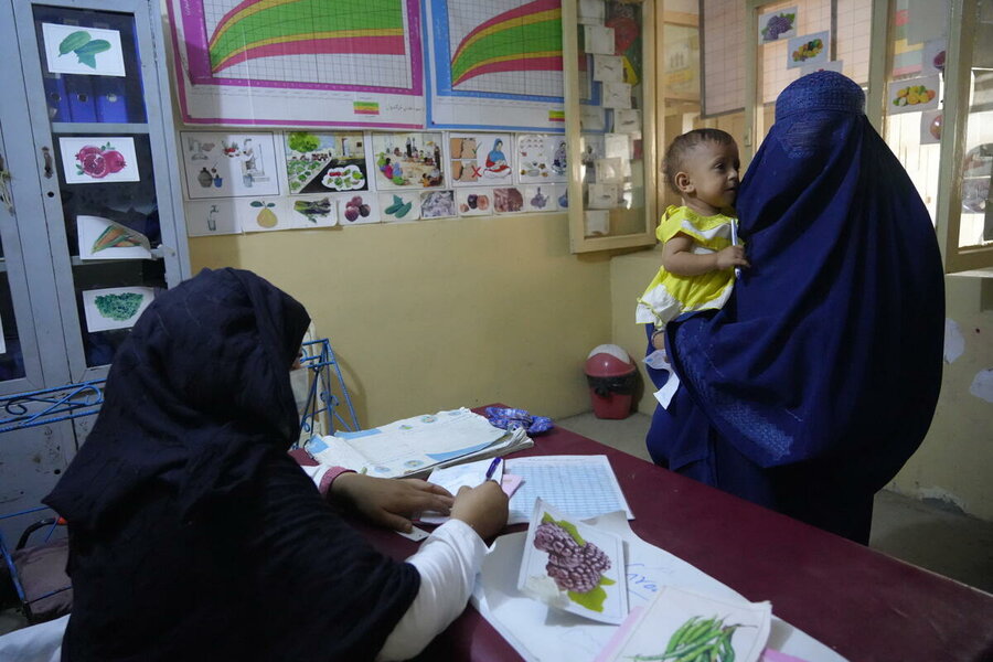 WFP's nutrition support has helped this 14-month-old girl in Afghanistan's Laghman province. Photo: WFP/Ziauddin Safi
