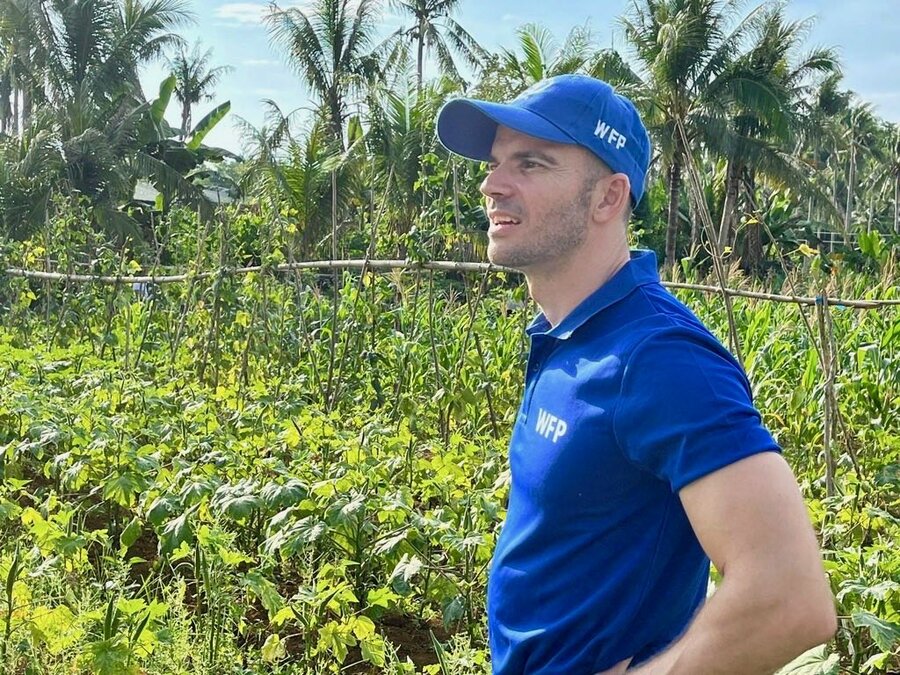 WFP Philippines Emergency Coordinator Hannes Goegele. Photo: Haelin Jeon